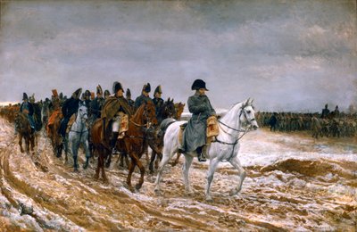 „Franciaország hadjárata 1814”, 1864 alkotó: Jean Louis Ernest Meissonier