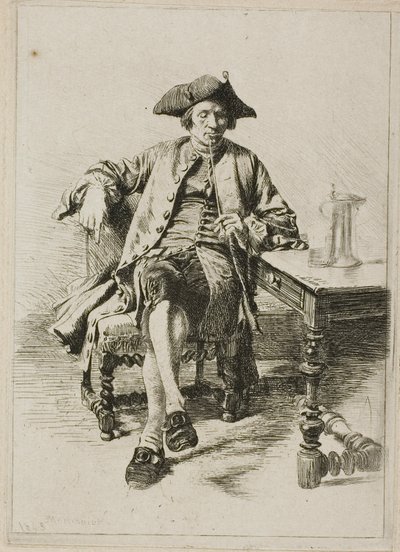 A Grand Smoker alkotó: Jean-Louis Ernest Meissonier