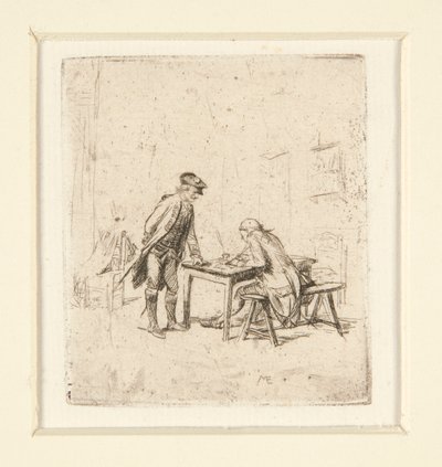a The Report b Harlequin alkotó: Jean-Louis Ernest Meissonier