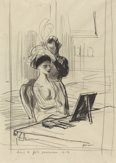 Vor dem persischen Fest von Jean Louis Forain