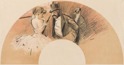 Baal Gawar rajongója alkotó: Jean-Louis Forain