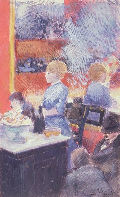 Bár a Folies-Bergerében, 1878 alkotó: Jean Louis Forain