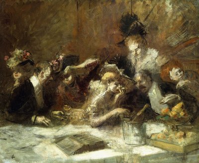 Cafe Maxim, Párizs, alkotó: Jean Louis Forain