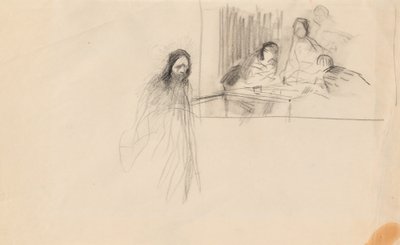 Christus in Emmaus von Jean Louis Forain
