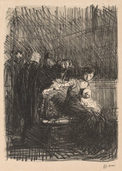 Bírósági szünet alkotó: Jean-Louis Forain
