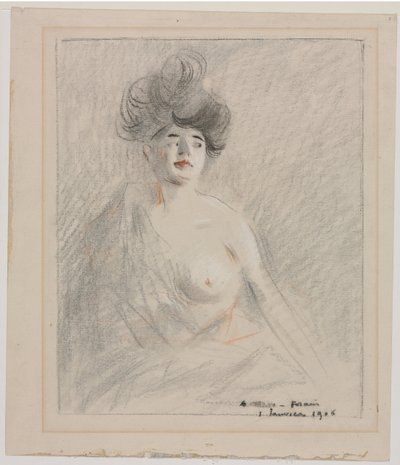 udvarhölgy (rekto) alkotó: Jean-Louis Forain