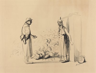 Verstecken der Louis, ca. 1914-1919 von Jean Louis Forain