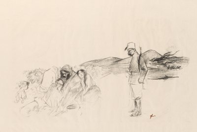 Görögországban. alkotó: Jean Louis Forain