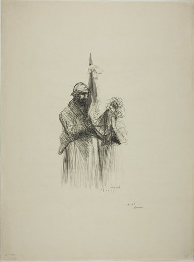 Csók a zászló alkotó: Jean Louis Forain