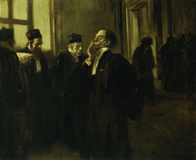 Palastkorridorszene; Scene de Couloir au Palais, ca. 1905 von Jean Louis Forain