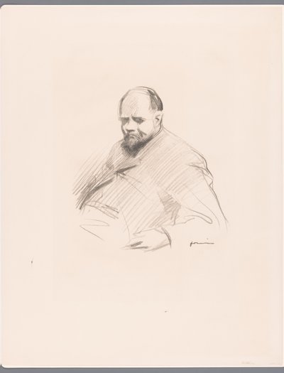 Ambroise Vollard portréja alkotó: Jean-Louis Forain