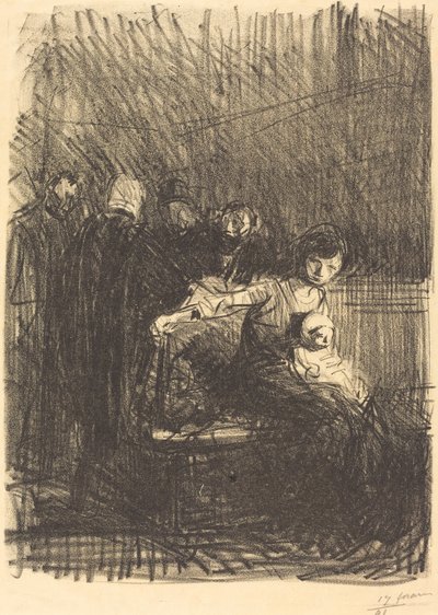 A meghallgatás szünete alkotó: Jean Louis Forain