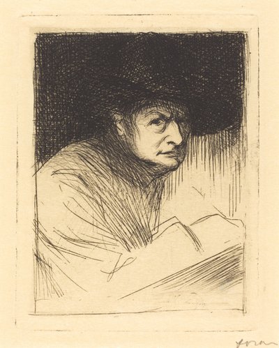 Selbstbildnis von Jean Louis Forain