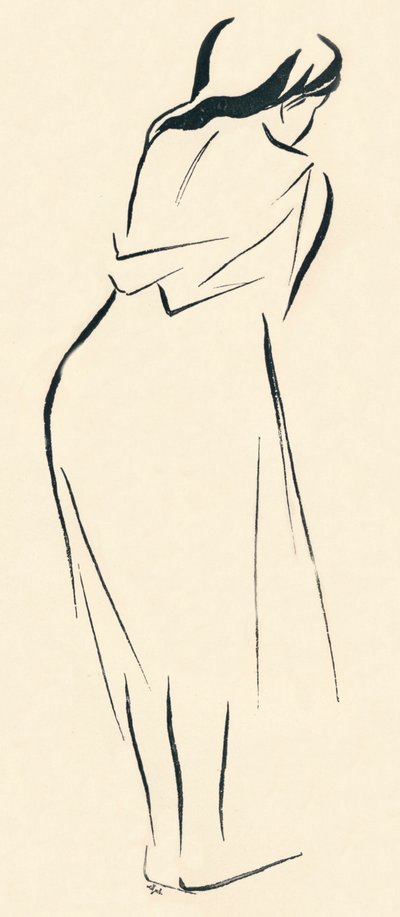 Studie in Linie von Jean Louis Forain