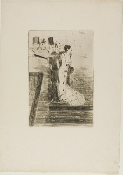 A csillag távozása alkotó: Jean-Louis Forain