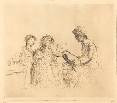 A Madonna és a gyerekek alkotó: Jean Louis Forain