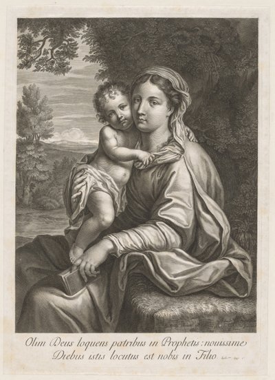 Madonna és gyermeke alkotó: Jean Louis Roullet