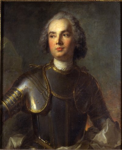 Charles-Guillaume-Louis, de Broglie márki, Le Mesnil ura portréja, 1734 alkotó: Jean Marc Nattier