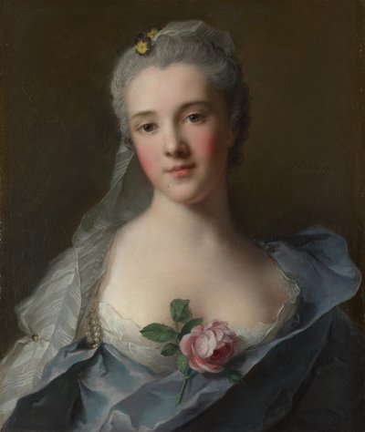 Manon Balletti portréja 17401776, 1757 alkotó: Jean Marc Nattier