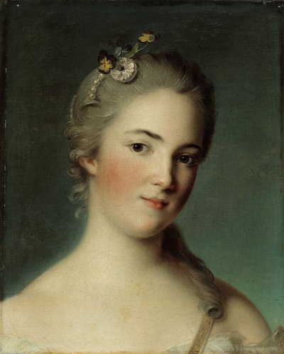 Marie-Geneviève Boudrey portréja. alkotó: Jean Marc Nattier