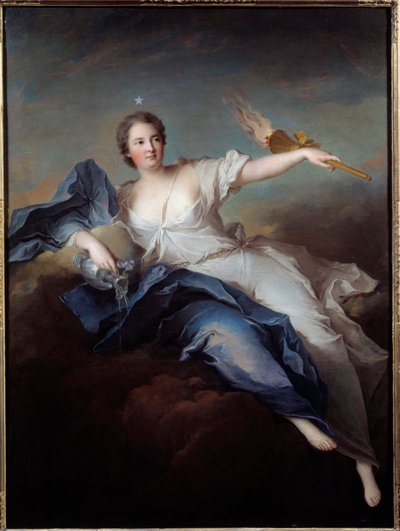 Az aurorai Chateauroux hercegnő portréja (Marie Anne de Mailly Nesle alkotó: Jean Marc Nattier