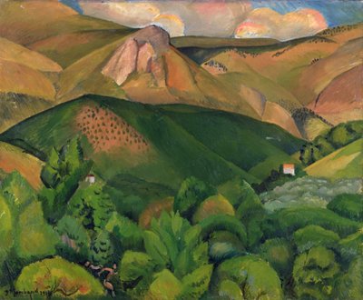 Táj, 1916 alkotó: Jean Marchand