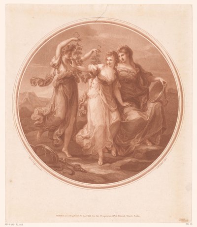 Prudence (Prudentia) által tanácsolt szépség (Bellezza) elutasítja Folly (Pazzia) kísértését alkotó: Jean Marie Delattre