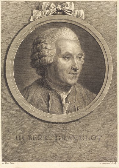 Hubert Gravelot alkotó: Jean Massard after Maurice Quentin de La Tour