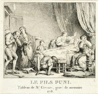 A megbüntetett fiú alkotó: Jean Michel Moreau