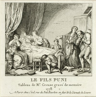 A megbüntetett fiú alkotó: Jean Michel Moreau