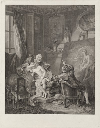 Az őszinte modell alkotó: Jean Michel Moreau and Jean Baptiste Blaise Simonet after Pierre Antoine Baudouin