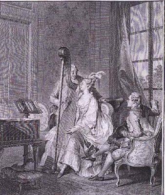 A Közös Akkord, vésett I.S. Helman (1743-1809) alkotó: Jean Michel the Younger (after) Moreau