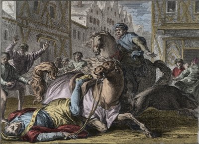 Philippe francia halála (1116-1131), Párizs alkotó: Jean Michel the Younger Moreau
