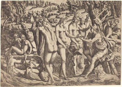 A párizsi ítélet alkotó: Jean Mignon after Luca Penni