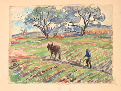 A Bormes-síkság, Var alkotó: Jean Misceslas Peske