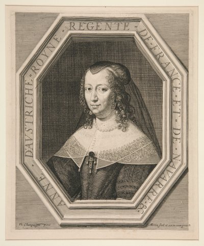 Ausztriai Anna (1601-1666) alkotó: Jean Morin