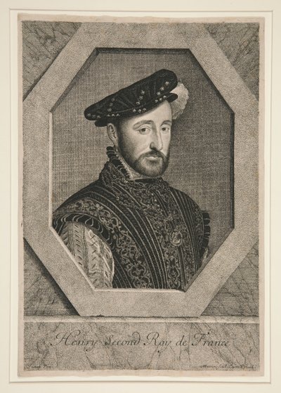 II. Henrik, Franciaország királya (1519-1559) alkotó: Jean Morin