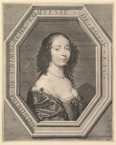 Honorine de Grimberghe, Bossu grófnéja alkotó: Jean Morin