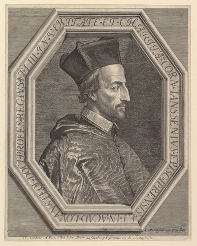 Jansenius, eveque dYpres. alkotó: Jean Morin