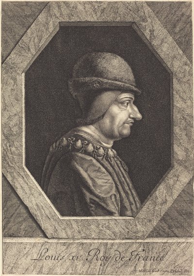 Lajos XI alkotó: Jean Morin