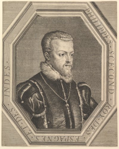 Fülöp, Spanyolország királya. alkotó: Jean Morin