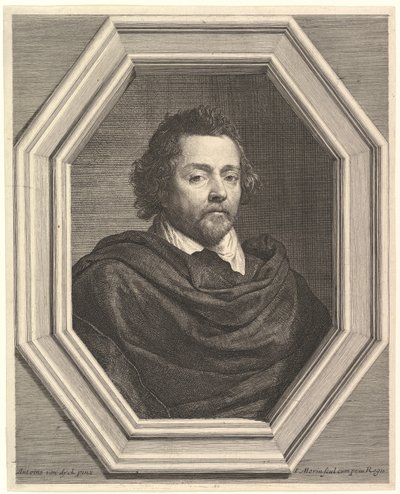 Nicolas Chrystin portréja, 17. század. alkotó: Jean Morin