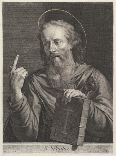 Szent Pál. alkotó: Jean Morin