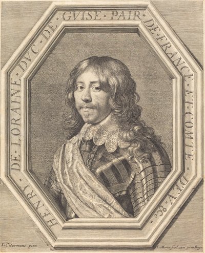 Lotaringiai Henrik, Guise hercege alkotó: Jean Morin after Justus Sustermans