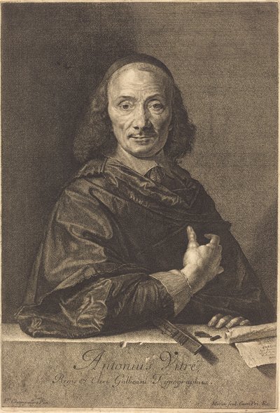 Antoine Vitre alkotó: Jean Morin after Philippe de Champaigne