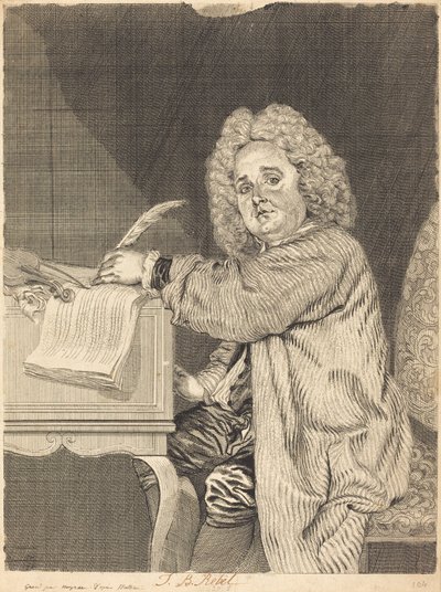 J.-B. Lázadó alkotó: Jean Moyreau, Antoine Watteau