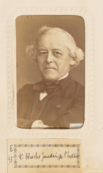 Charles Jourdain, az Institut alkotó: Jean Nicolas Truchelut