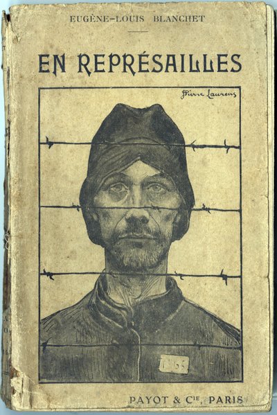 Borító, „En reprisailles”, Eugene-Louis Blanchet, illusztráció: Jean-Pierre Laurens (1875-1933). Kiadások Payot et Compagnie, Párizs alkotó: Jean Pierre Laurens
