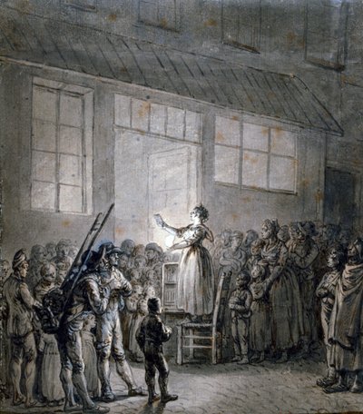 Egy népszerű énekes, 19. század alkotó: Jean Pierre Norblin de La Gourdaine