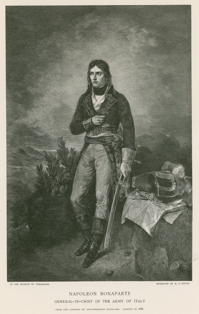 Bonaparte Napóleon alkotó: Jean Sebastien Rouillard